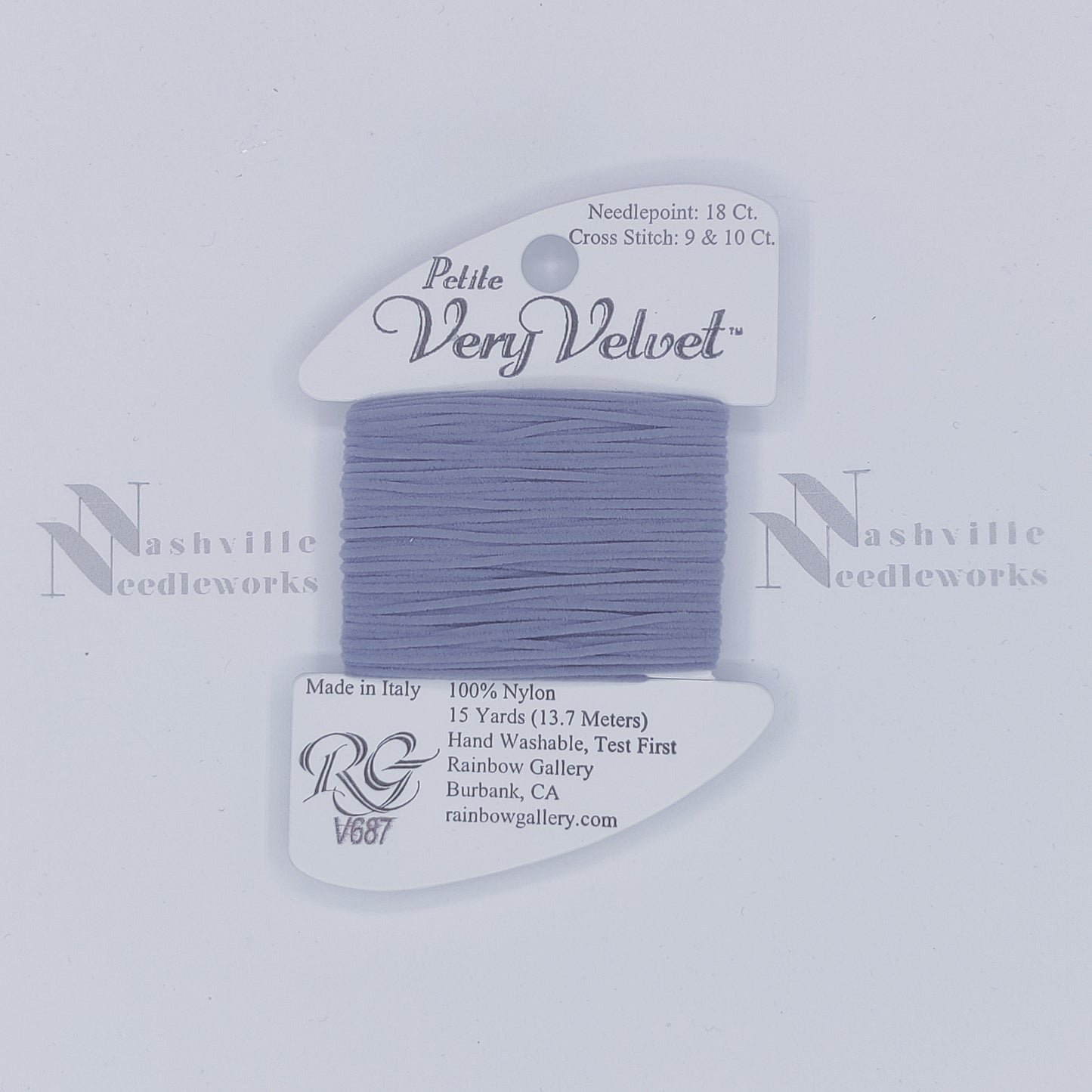 Petite Very Velvet - V687 Dark Pearl Gray