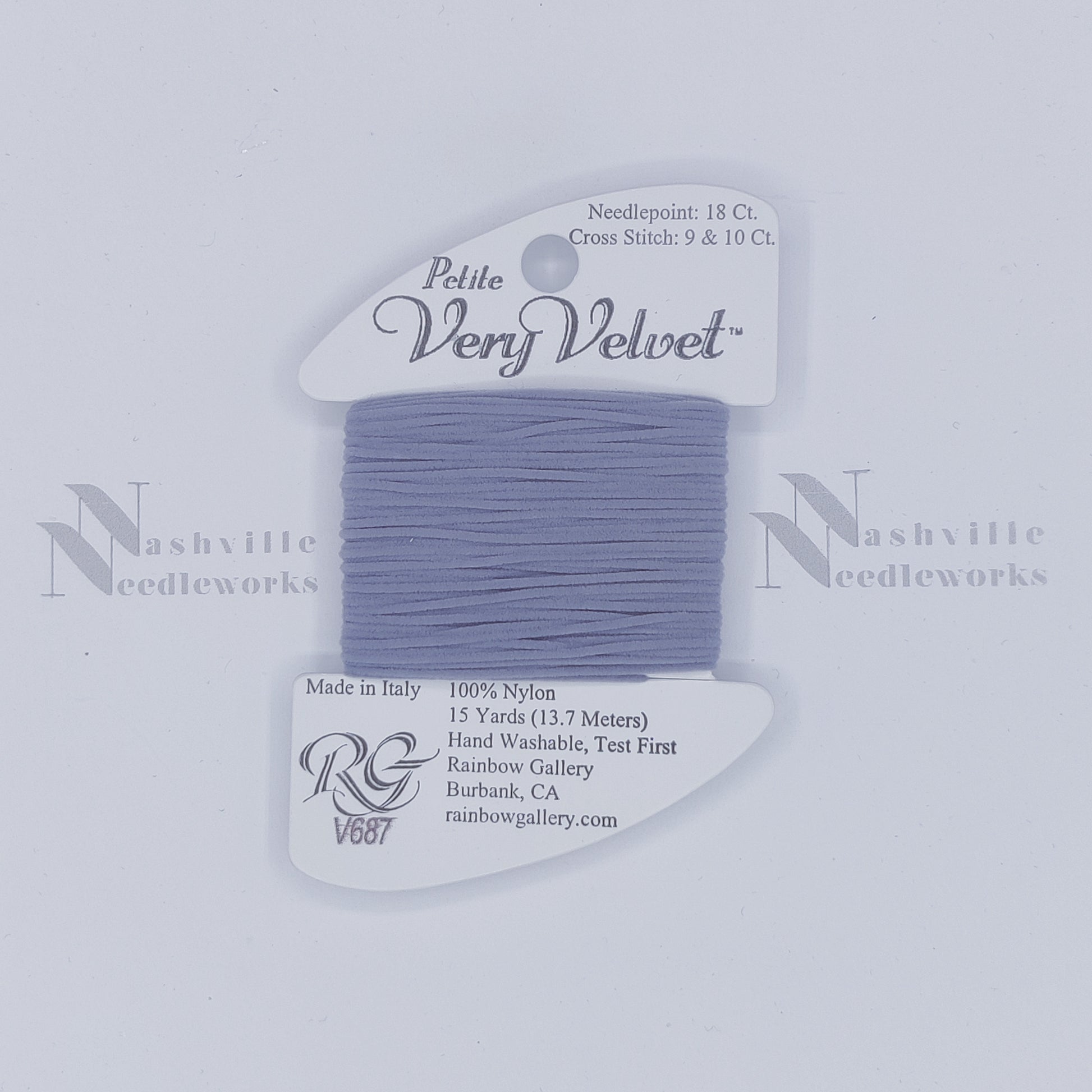 Petite Very Velvet - V687 Dark Pearl Gray