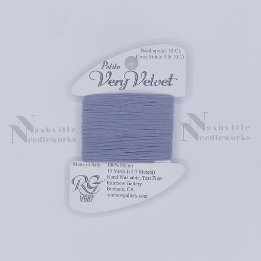 Petite Very Velvet - V687 Dark Pearl Gray
