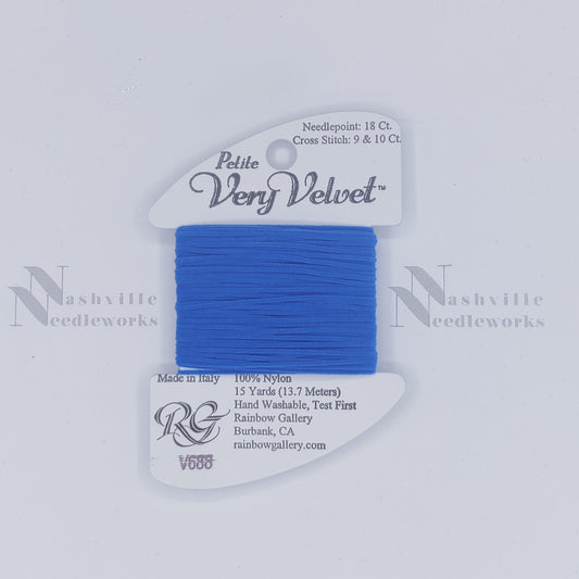 Petite Very Velvet - V688 Blue Oasis