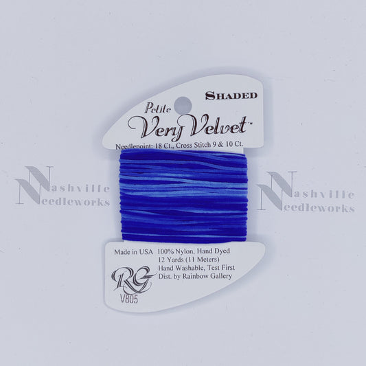 Petite Very Velvet - V805 Sapphires Shaded