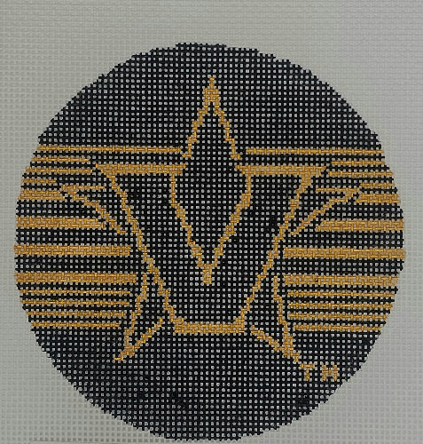 Tina Timberlake Vandy Vanderbilt Round Ornament