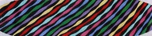 W-44 (TS) - Bright Diagonal Stripe cummerbund