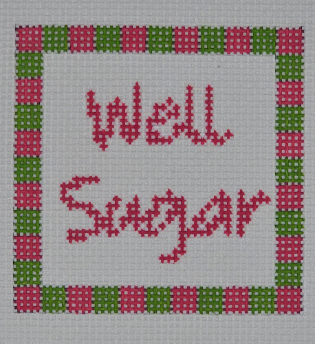 Needlepoint by Laura for Blue Waters Designs BW2140NBL Well Sugar