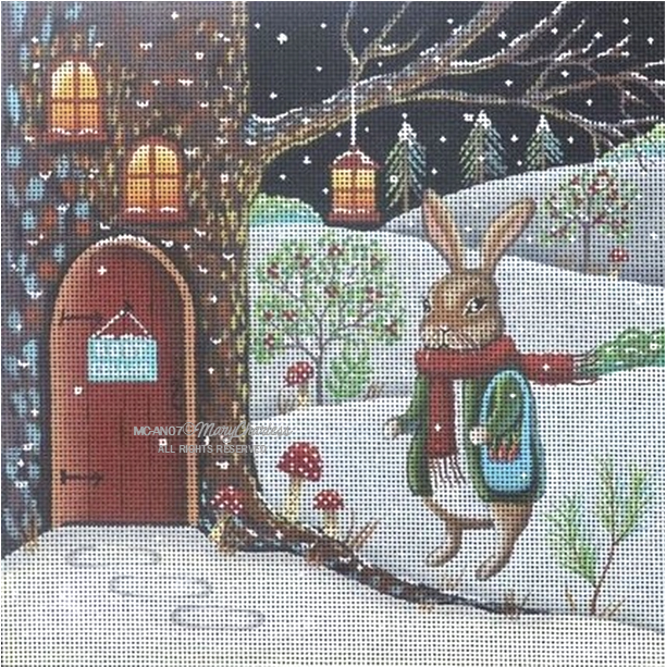 Painted Pony Mary Charles Woodland Rabbit MC-AN0