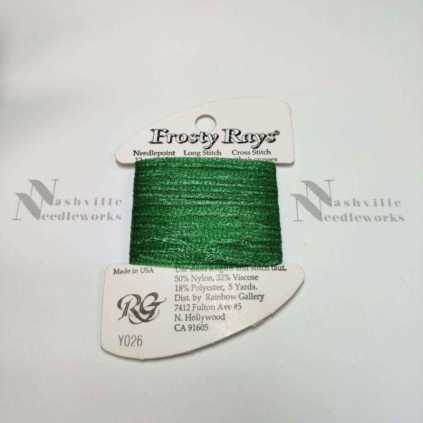 Frosty Rays Y026 Xmas Green Gloss