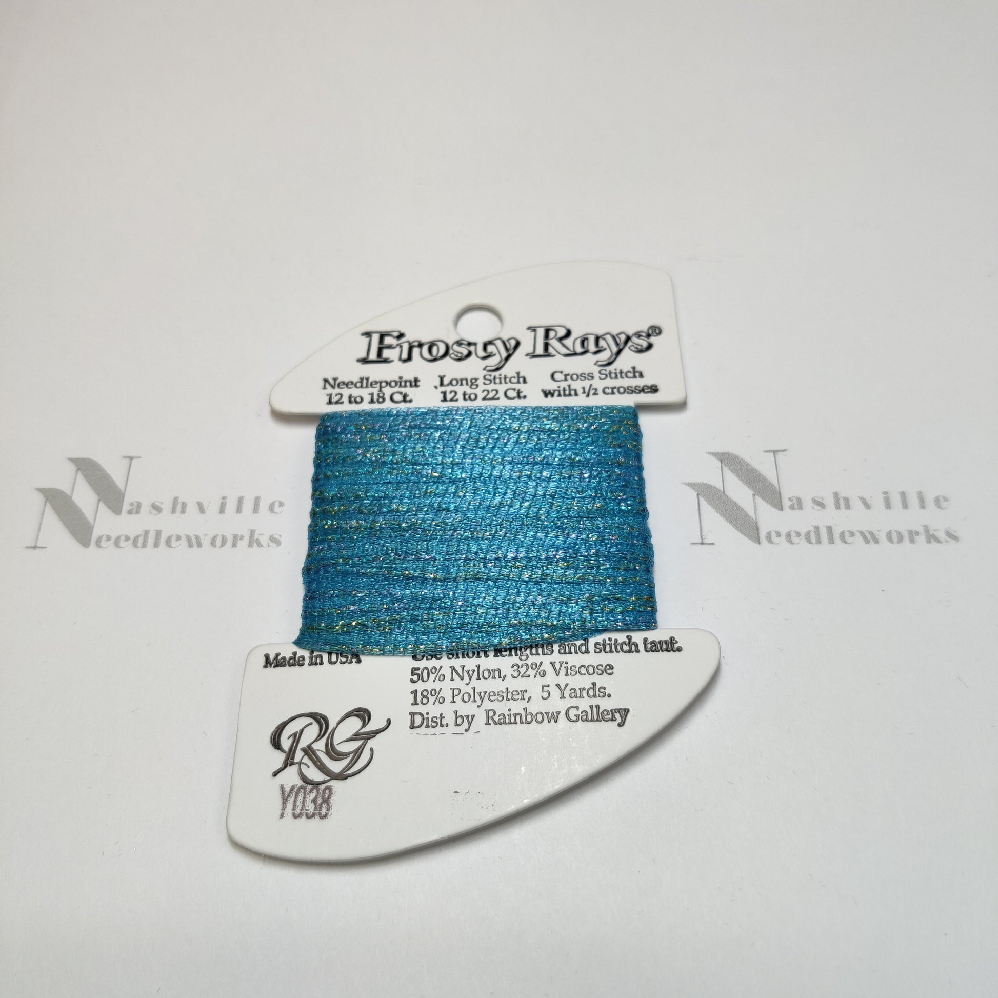 Frosty Rays Y038 Aqua Shimmer Gloss