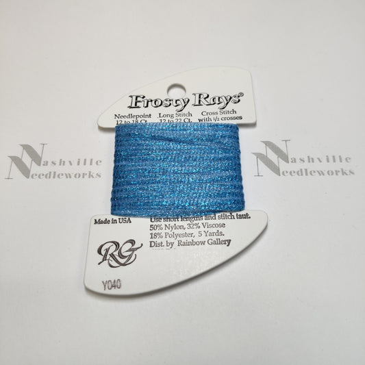 Frosty Rays Y040 Medium Blue Gloss