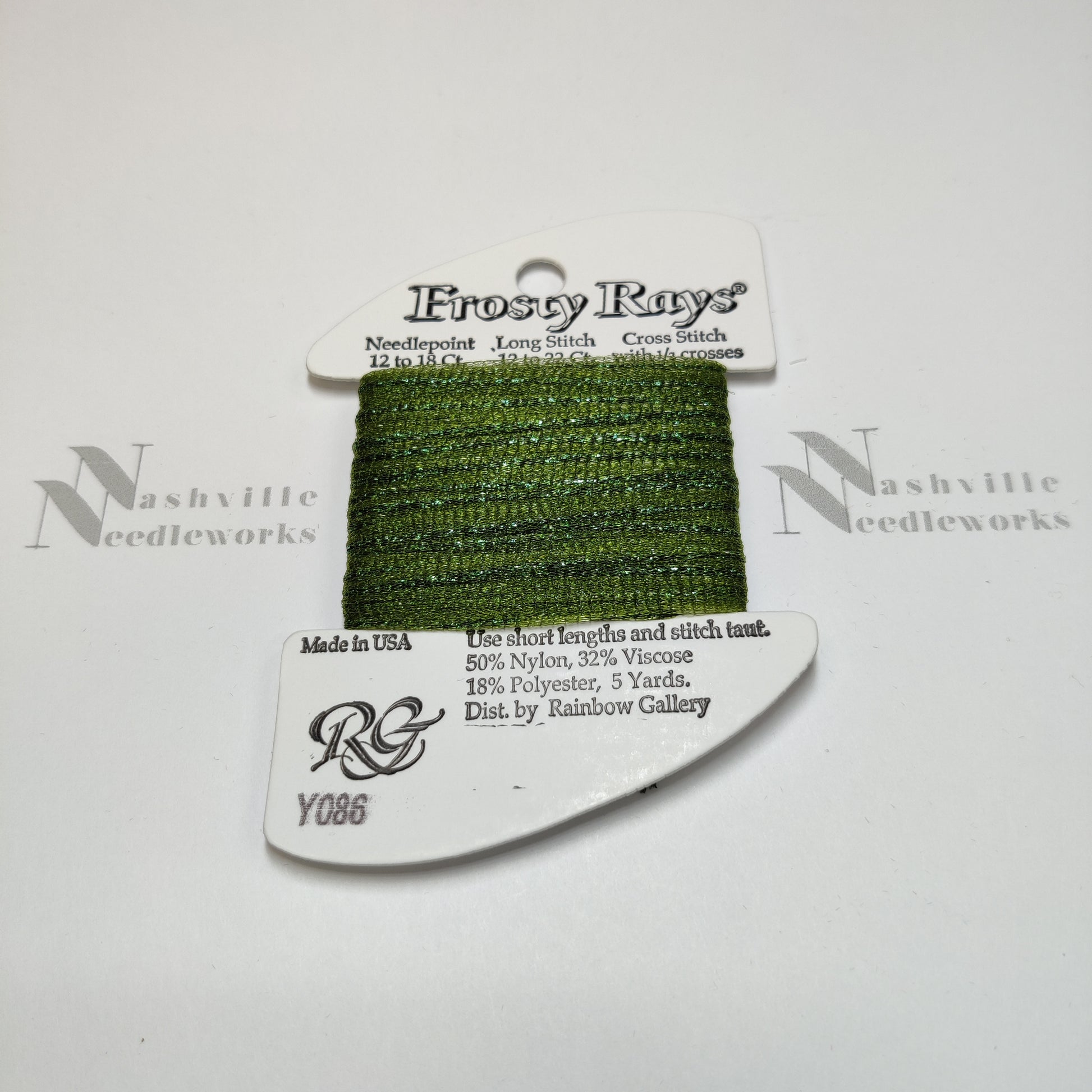 Frosty Rays Y086 Dk Olive Green Gloss