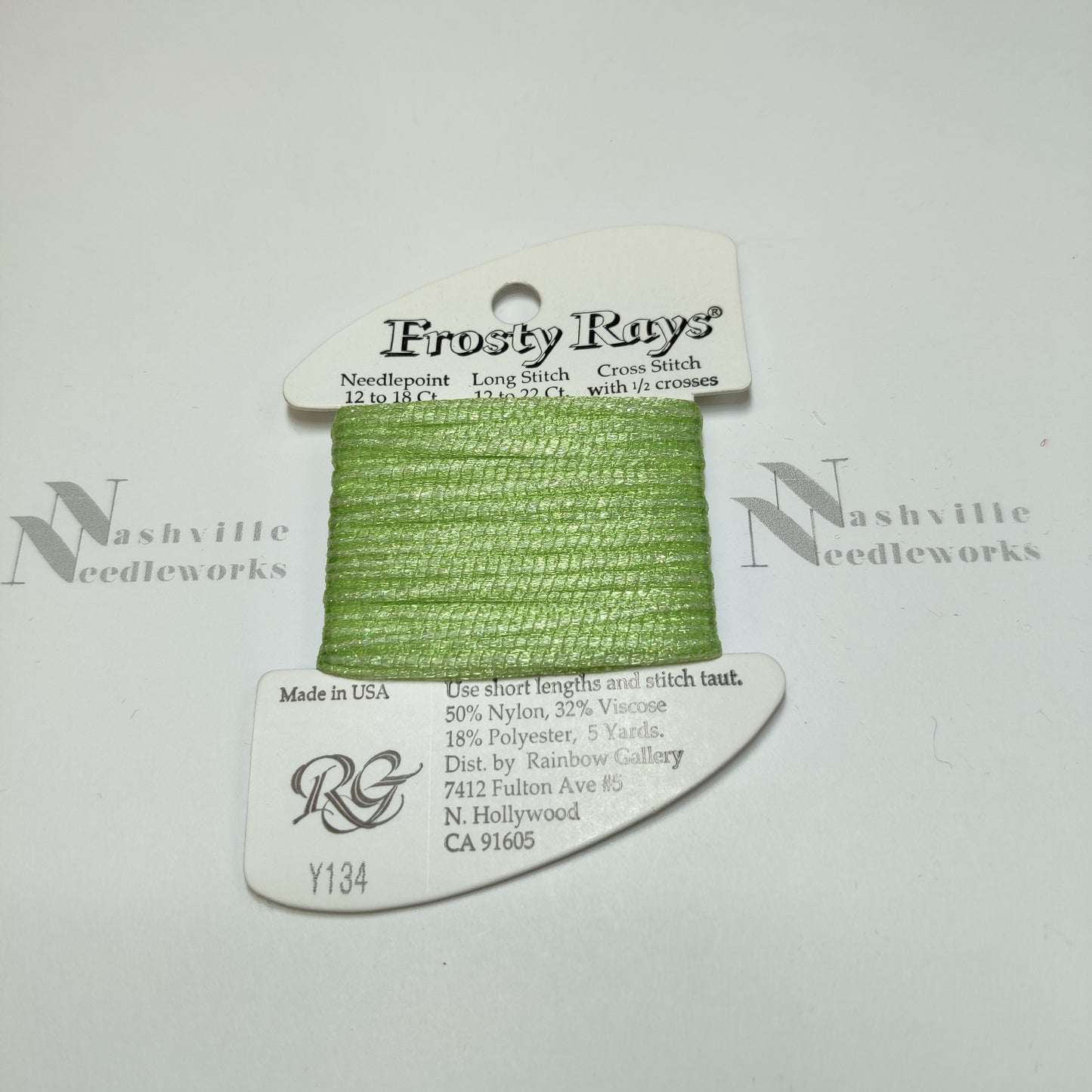 Frosty Rays Y134 Grass Green Pearl