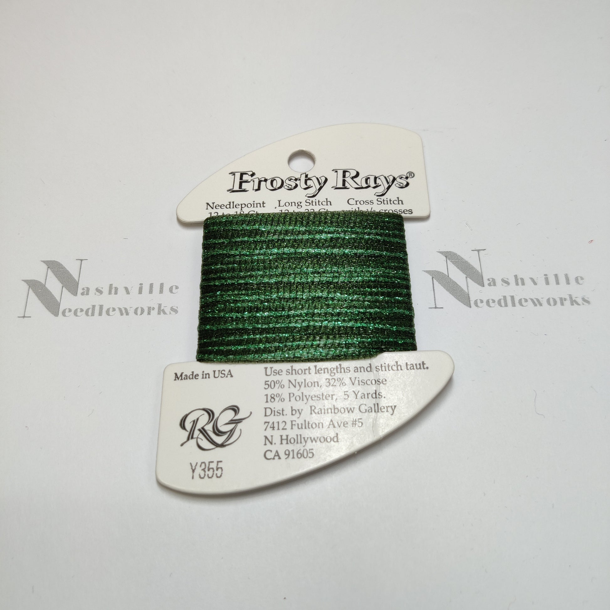 Frosty Rays Y355 Tree Green Gloss