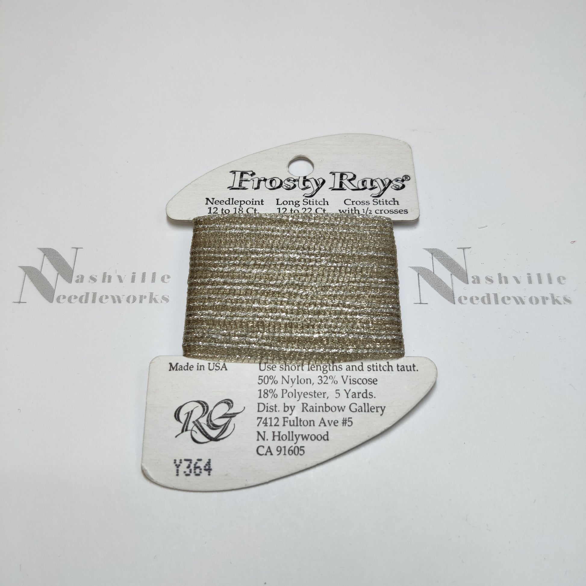 Frosty Rays Y364 Silver Taupe Gloss