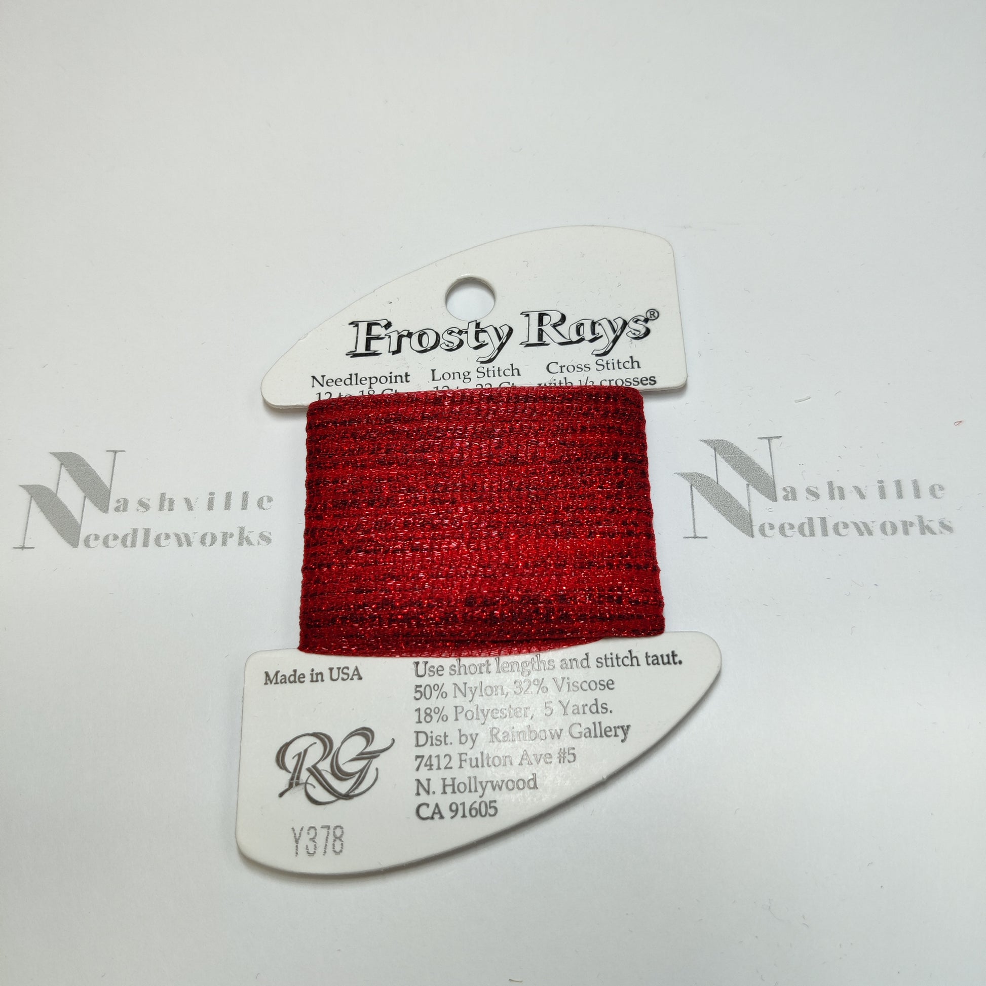 Frosty Rays Y378 Ruby Red Gloss