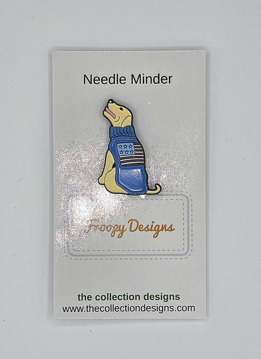 The Collection Designs Yellow Lab Needle Minder