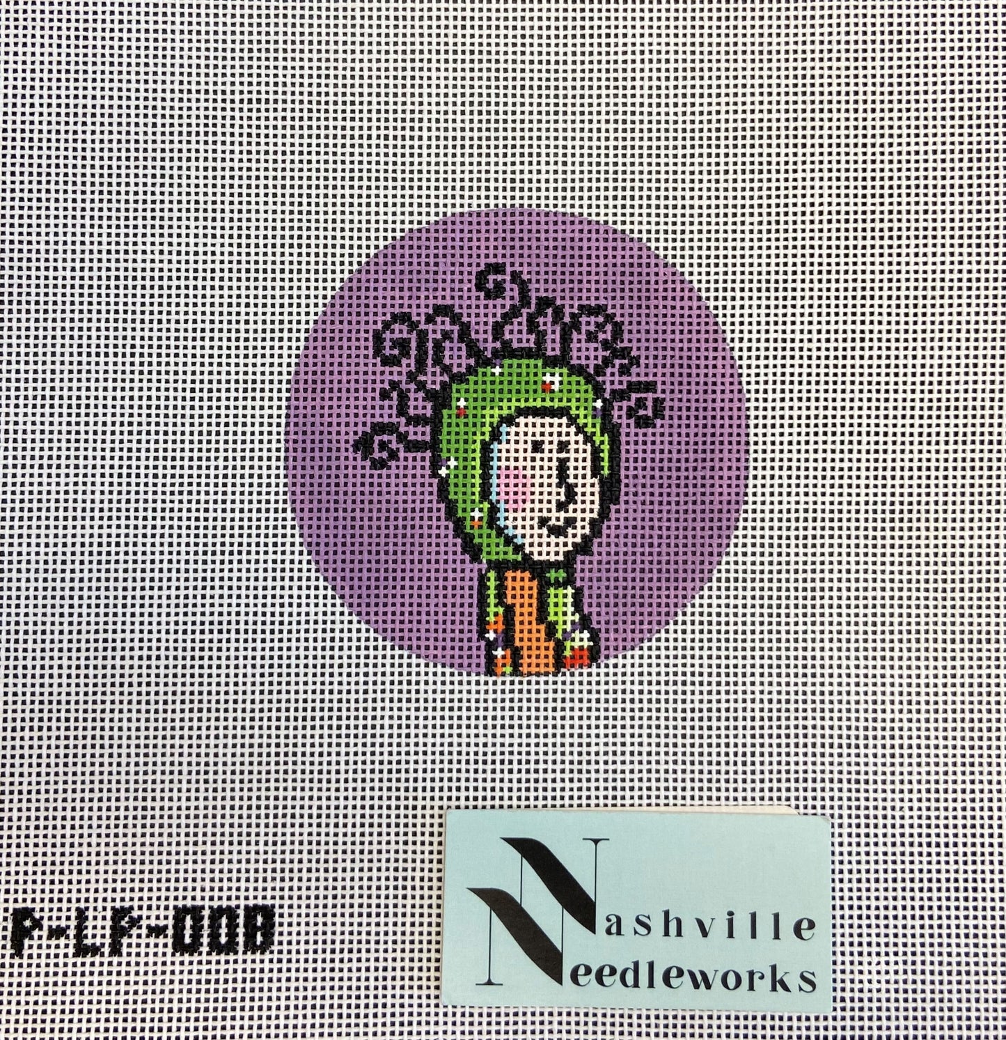 Plum Stitchery P-PL-008 Earth Head Round