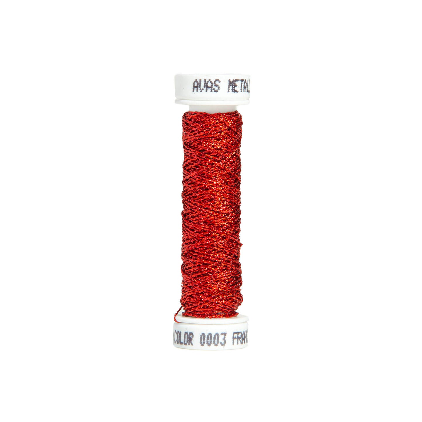 Au Ver a Soie Metallic Braid #003 Red