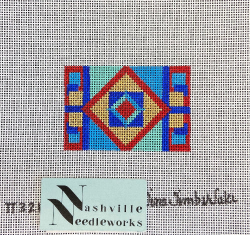 Tina Timberlake TT326 Luggage Tag Geometric