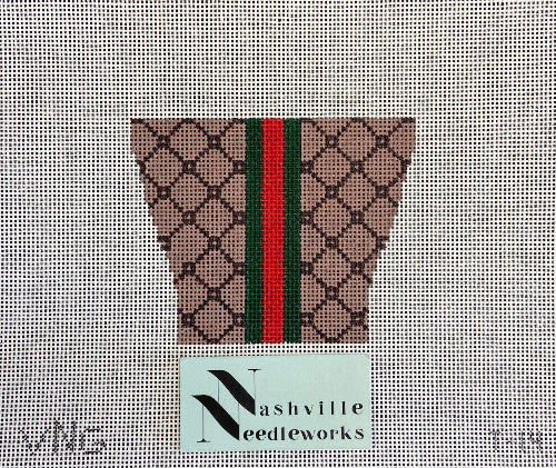 Vallerie Needlepoint Gallery T-14 Gucci Tote