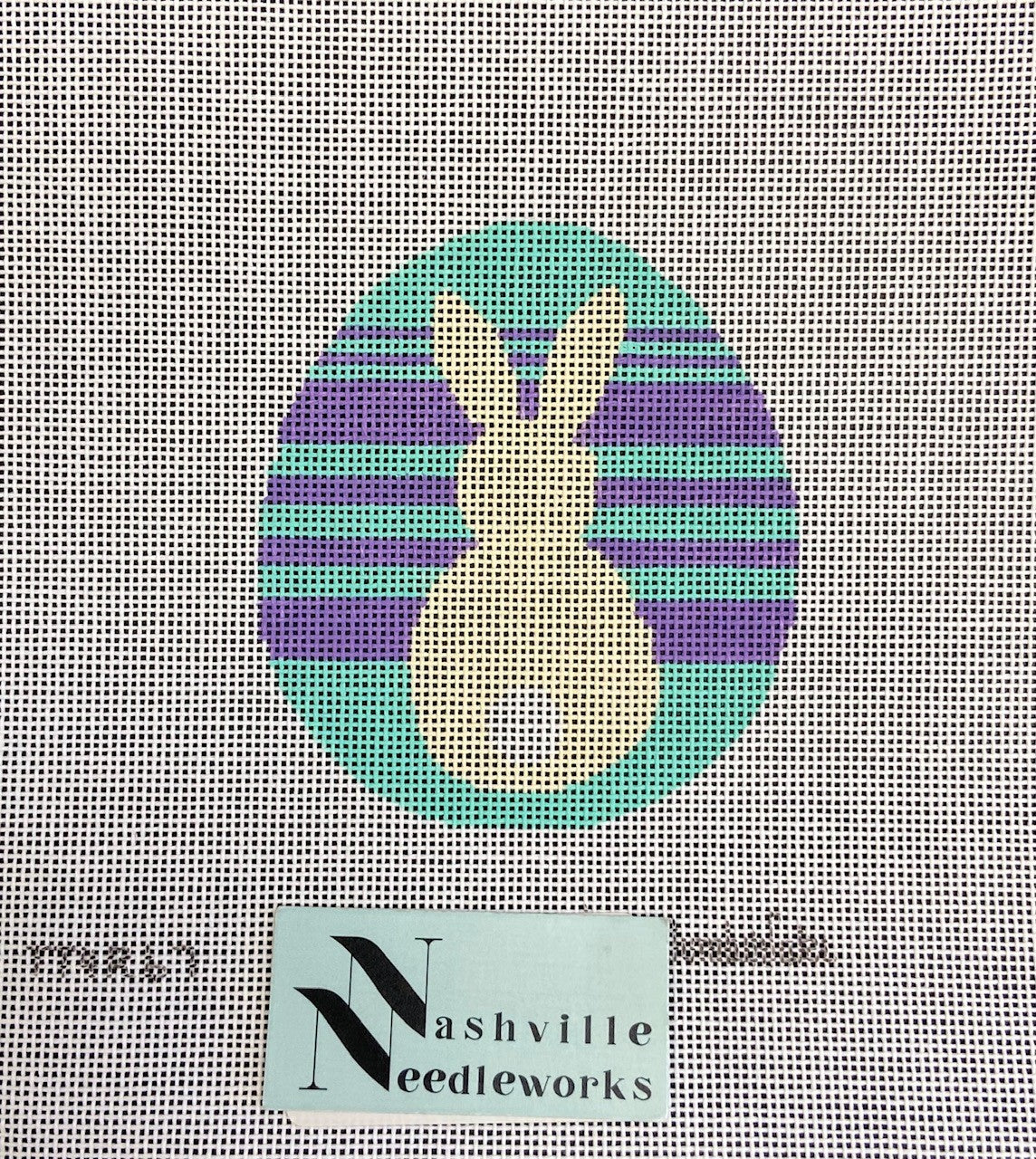 Bunny Easter Egg Ornament