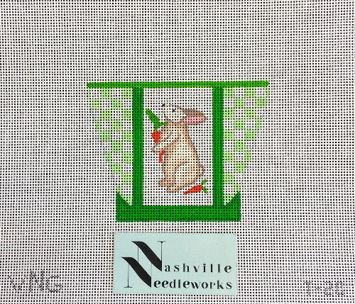 Vallerie Needlepoint Gallery T-20 
Bunny Tote