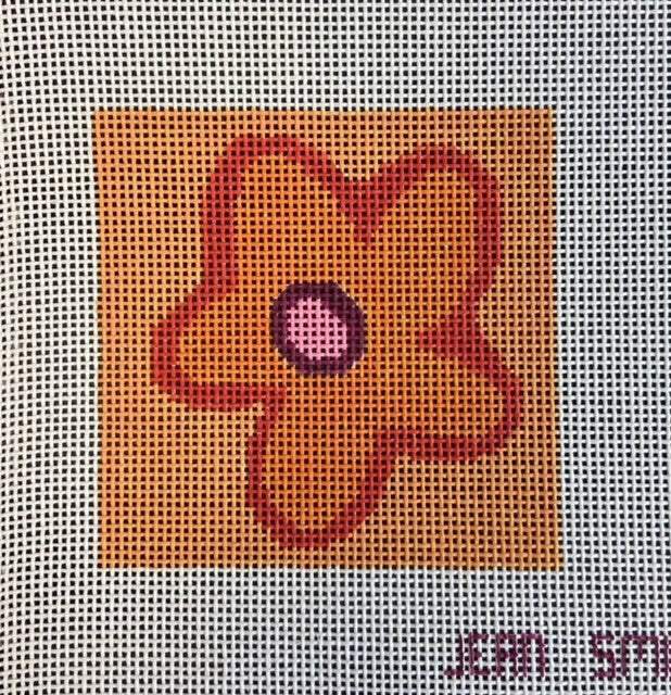 Simple Flower Coasters