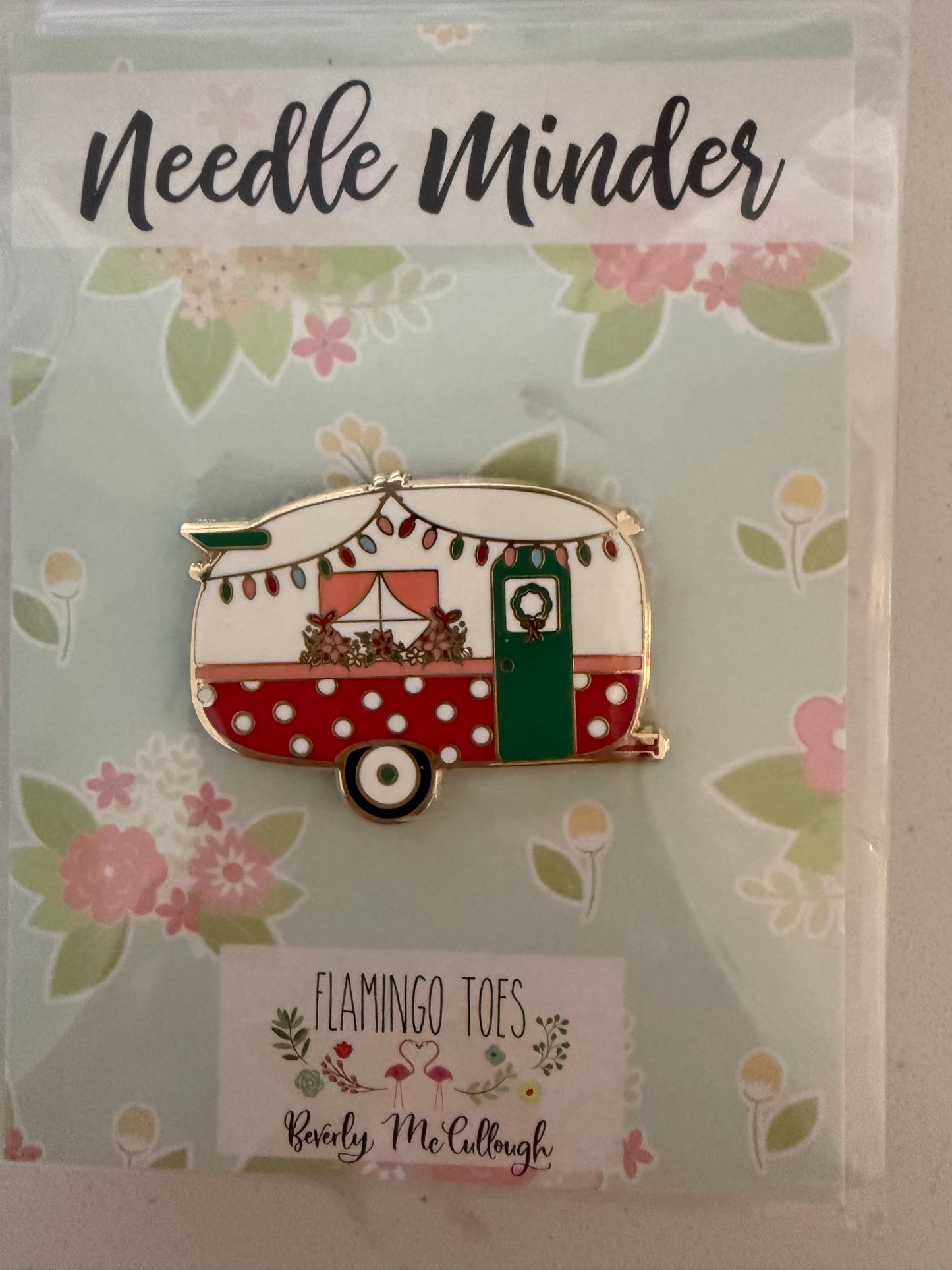 Flamingo Toes Needle Minders