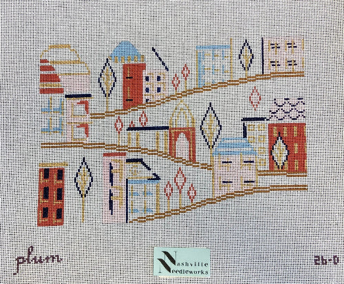 Plum Stitchery 26-D Summer in the City