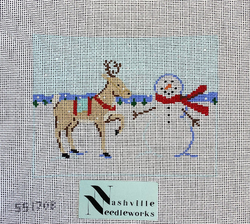 Stitch Style SS170B Reindeer And Snowman Reindeer Games