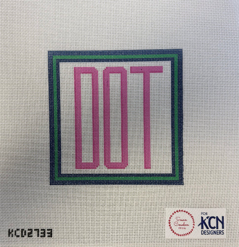 KCN Designs KCD2733 DOTPrintedCanvas