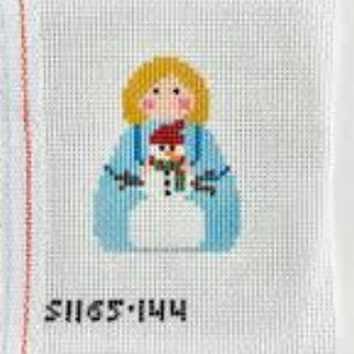 KCN Designs SI165-44 Snowman Angel