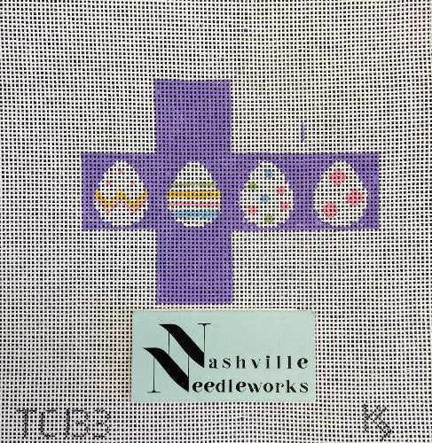 Kathy Schenkel TC133 Easter Egg Cube (Purple)