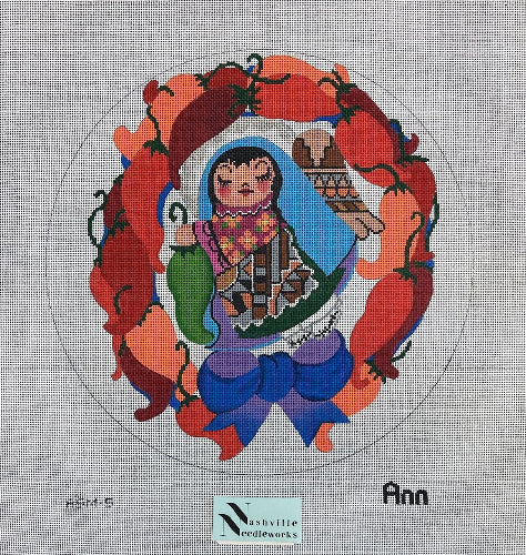 Tapestry Fair ASM-5 Chili Angel Wreath