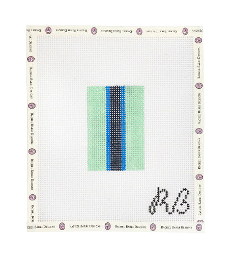 Rachel Barri Designs RBTI 10S Basic Stripes Seafoam Mini