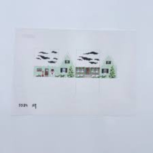 SusanRoberts 5534 GreenChristmasMiniHouse