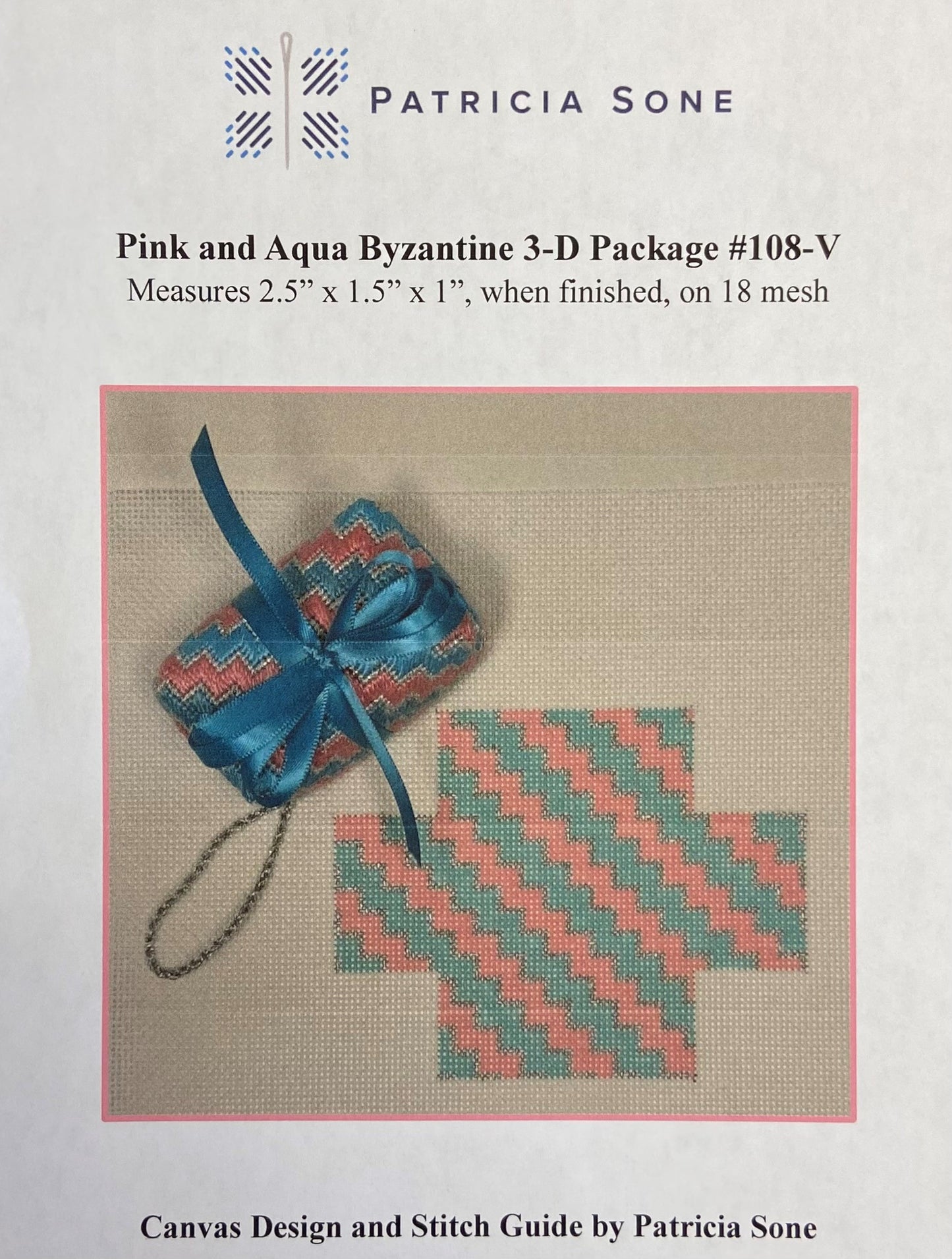 Pink & Aqua Byzantine 3-D Package