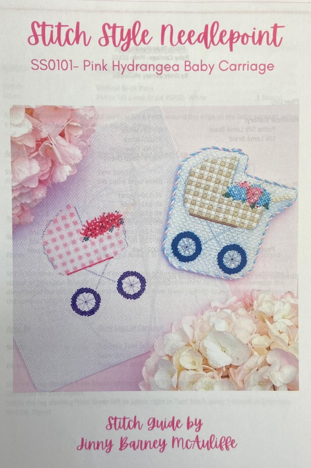 Baby Carriages-Pink Hydrangea