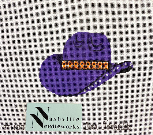 Tina Timberlake TTH07 Purple Cowboy Hat
