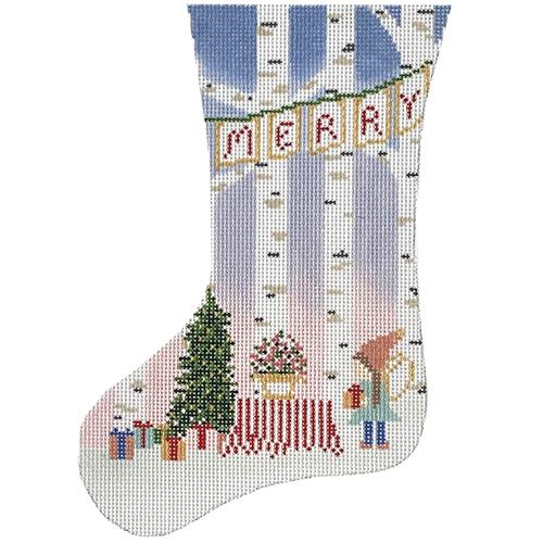 he Plum Stitchery 19C Have Yourself a Fairy Little Christmas Stocking