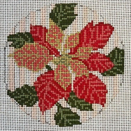 KW023 (TS) Poinsettia Round (TS)