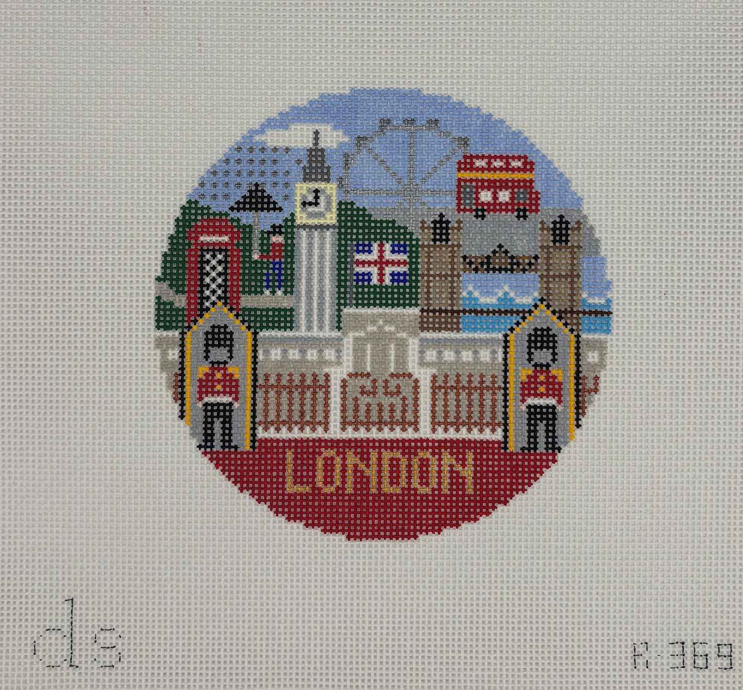 Doolittle Stitchery
London Travel Round
R369