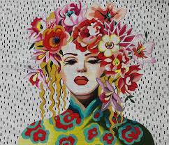 Colors of Praise Flower-Haired Lady 
PE301