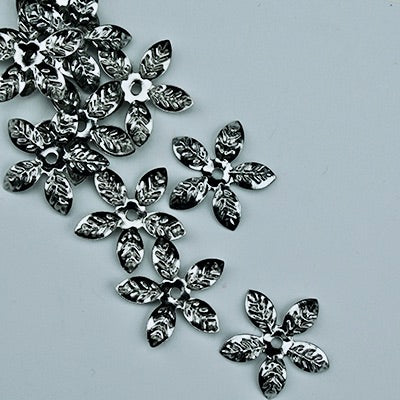 Mod Flower - Silver