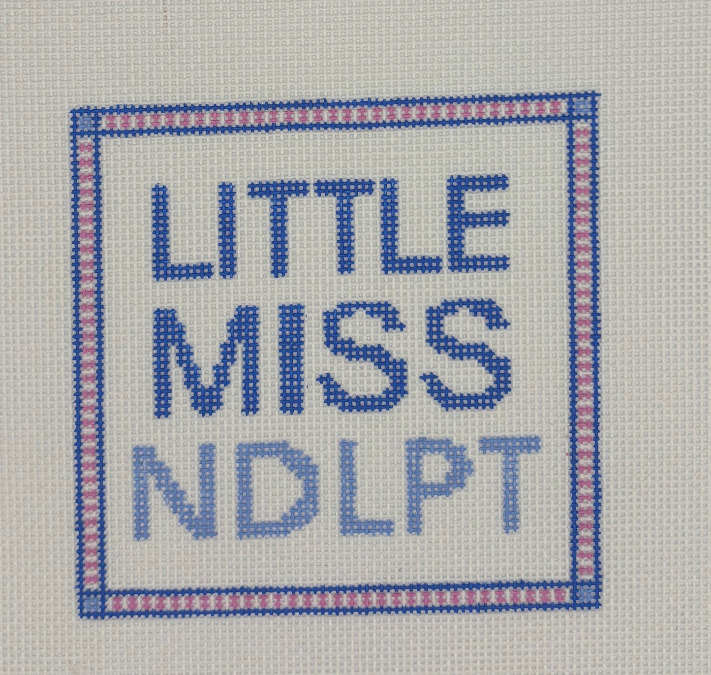 Code Thread Needlepoint
Little Miss NDLPT
CT LMN