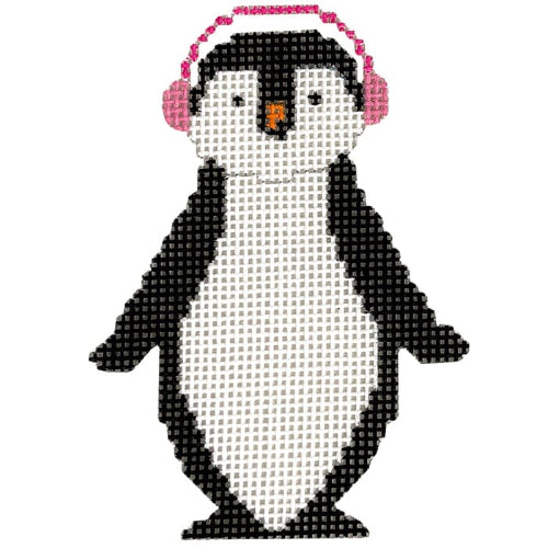 KCNDesigns KCD2459 PenguinswithPinkEarmuffs