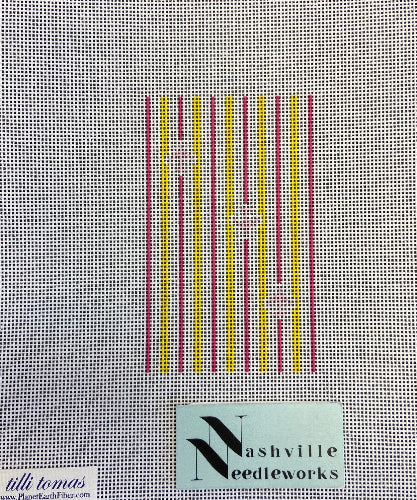 Tilli Tomas TTPC009 Airplanes With Pink And Yellow Stripes