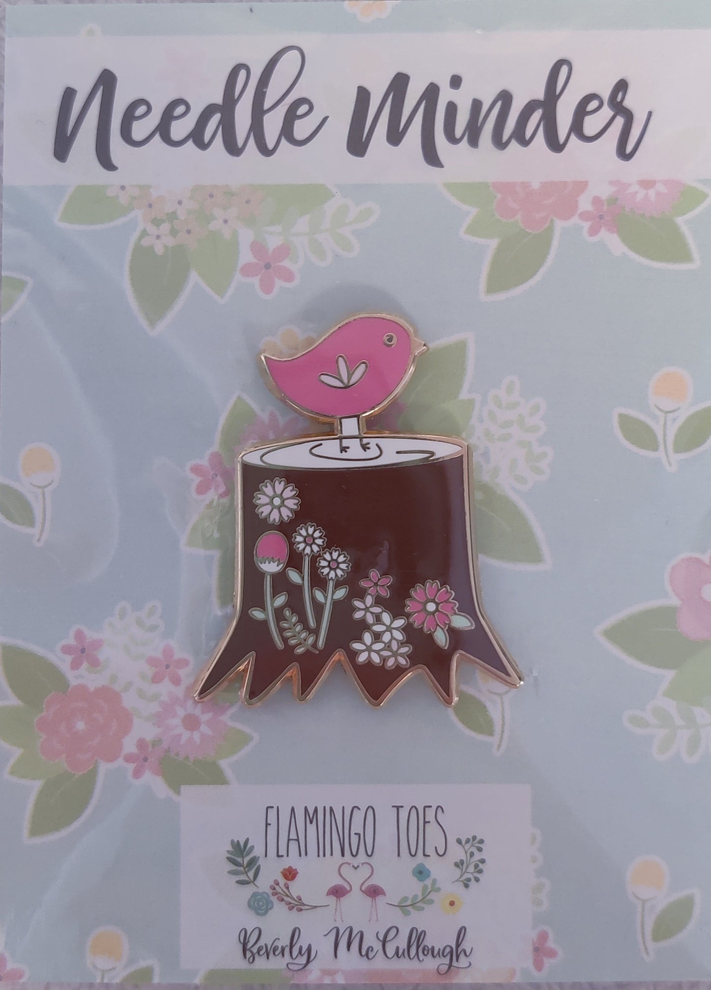 FlamingoToes WoodlandBirdieNM WoodlandBirdieNeedleMinder