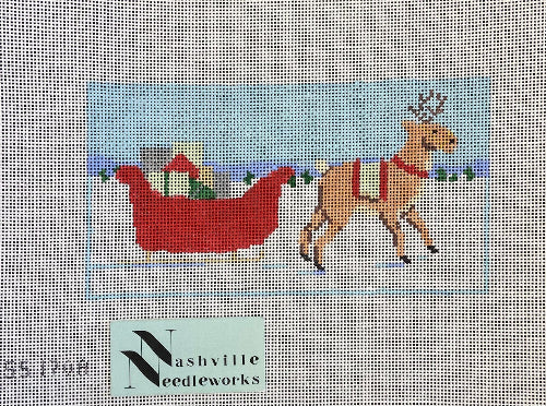 Stitch Style SS170A Reindeer And Sleigh