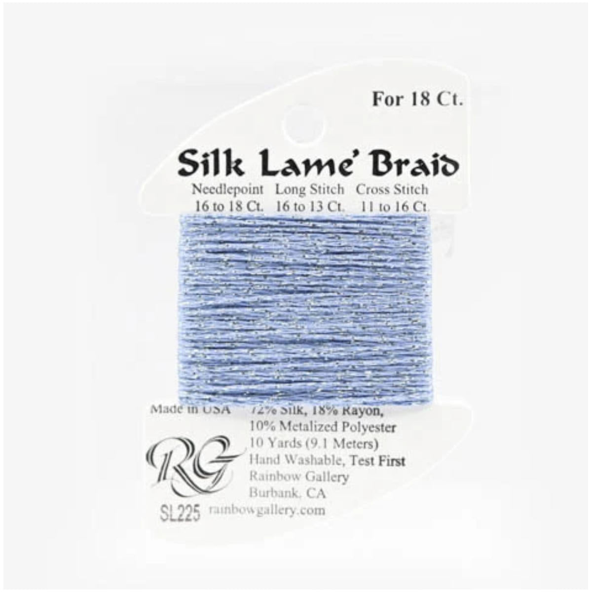 Silk Lame 18 - SL225 Forever Blue