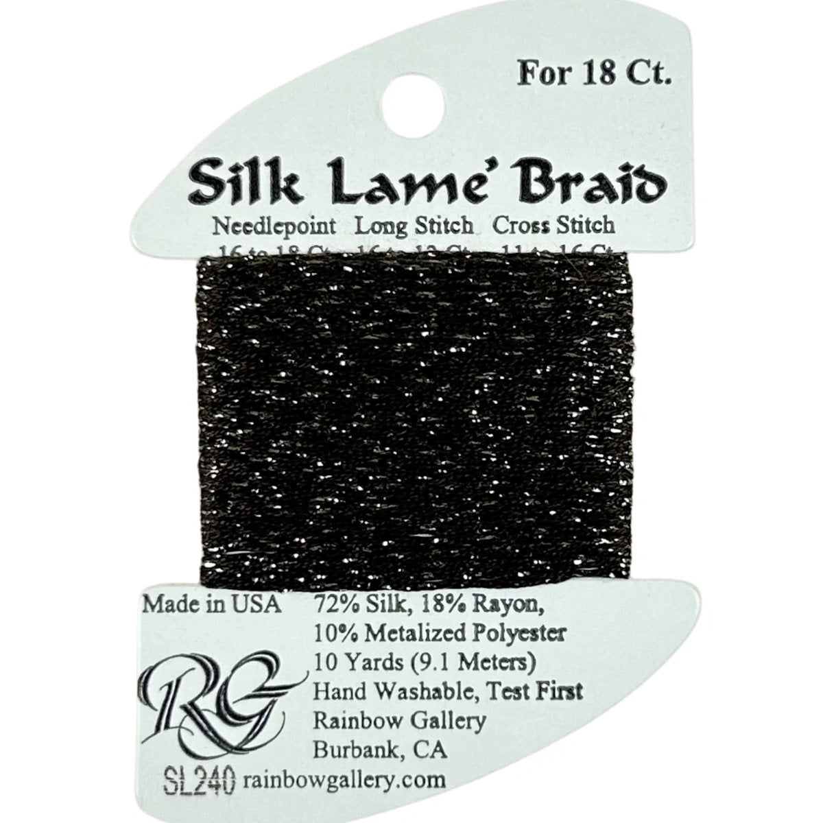 Silk Lame 18 - SL240 Seal Skin