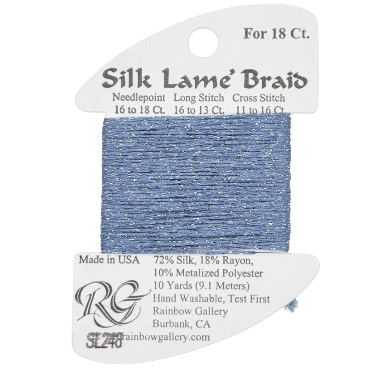 Silk Lame 18 - SL248 Blue Promise